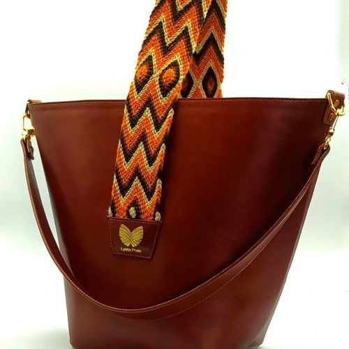 Sac caba en cuir Bogota