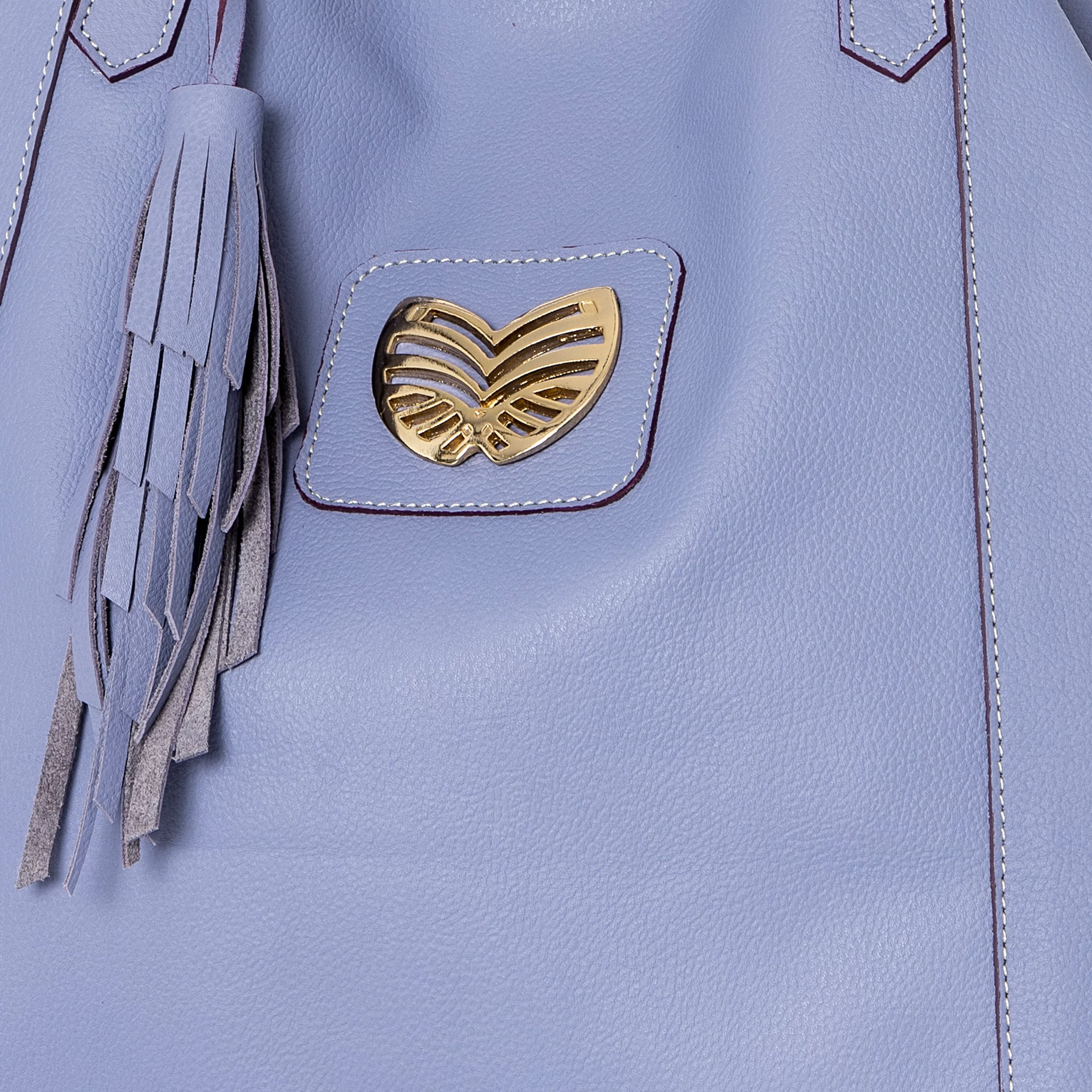 Sac cabas en cuir Rosa – Image 6