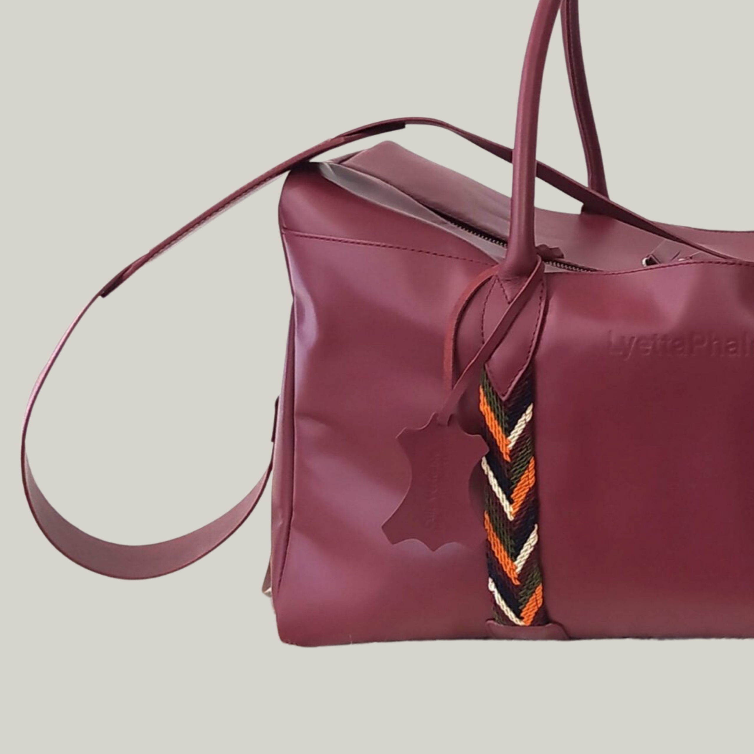 Sac de voyage en cuir – Image 2