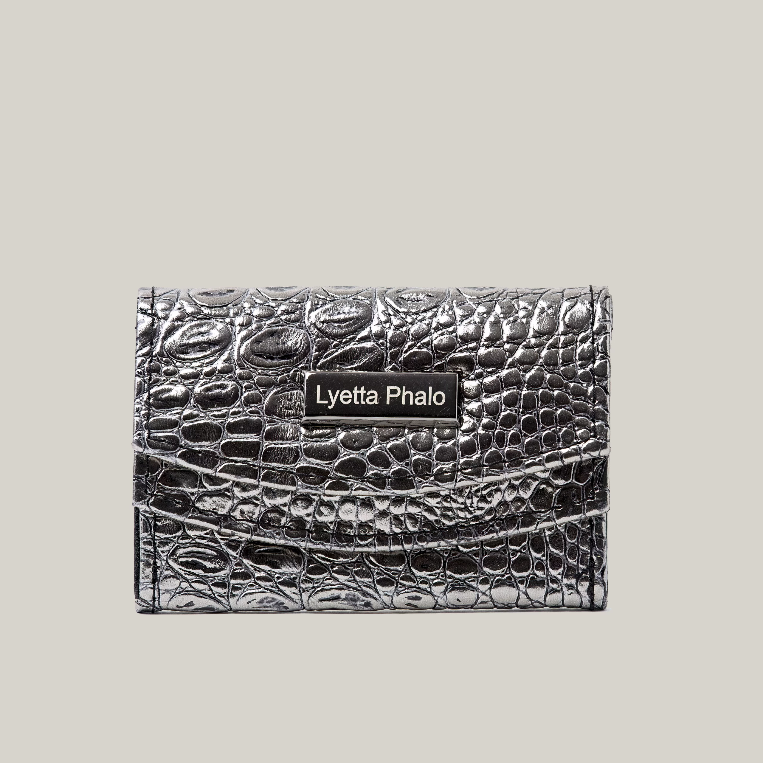 Portefeuille carte de crédit Marron – Image 4