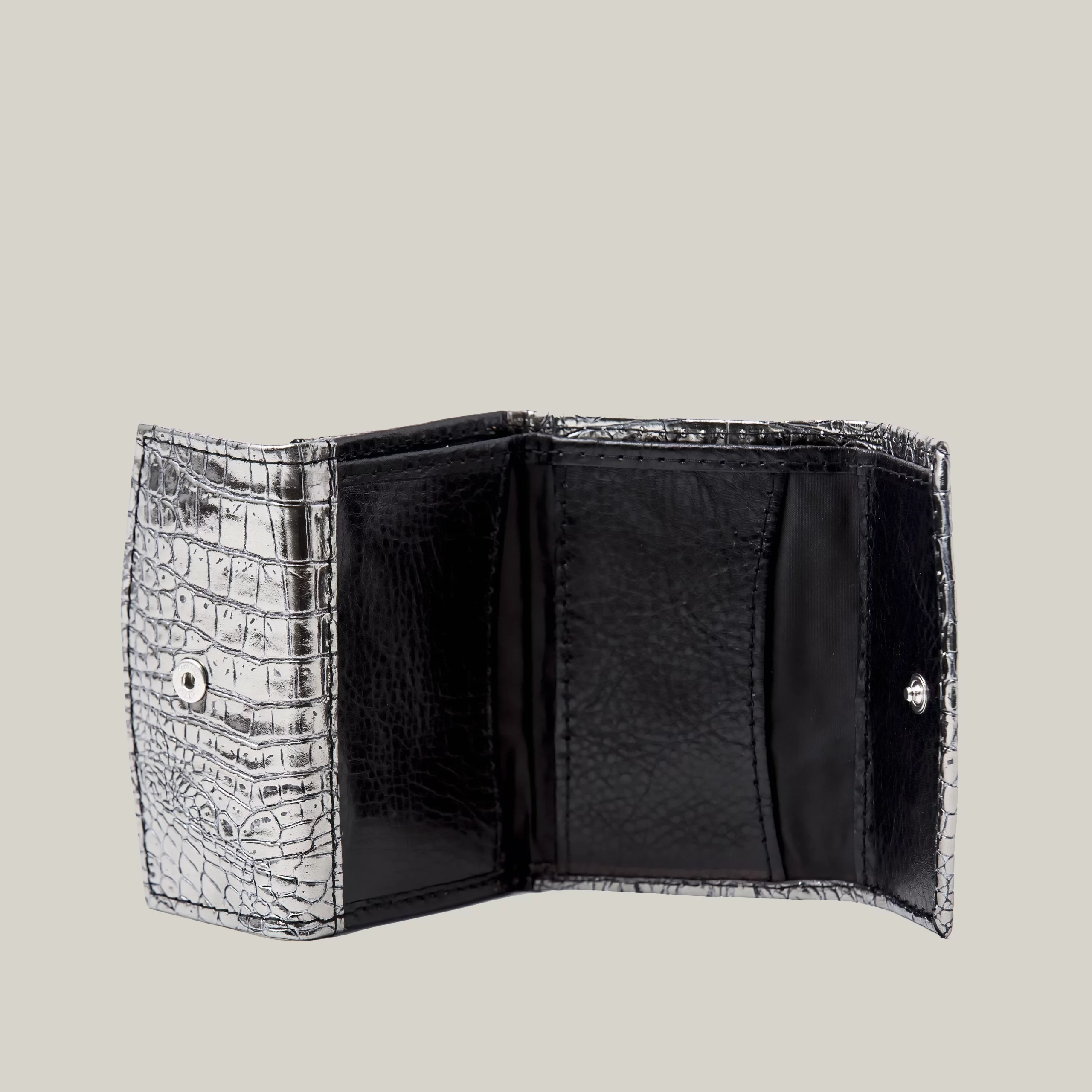 Portefeuille carte de crédit Marron – Image 6