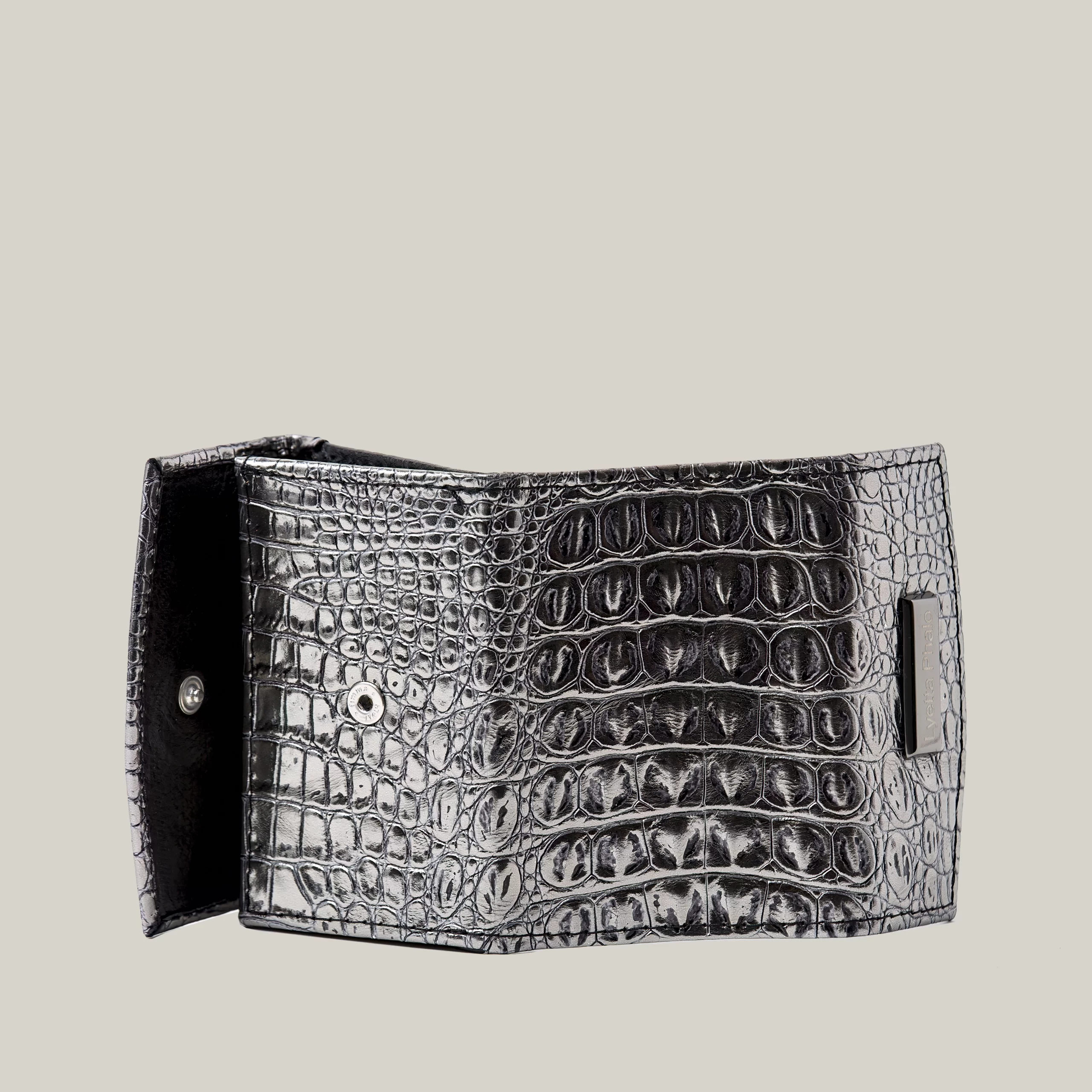 Portefeuille carte de crédit Marron – Image 5