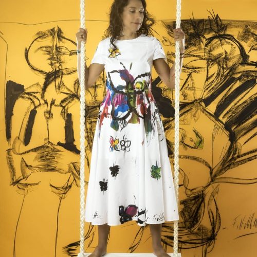 Robe Naissance du Papillon signature Lyetta Phalo