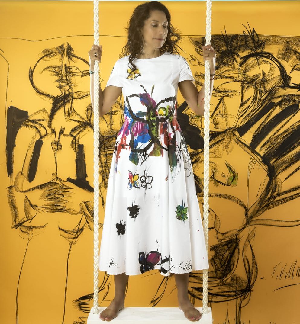 Robe Naissance du Papillon signature Lyetta Phalo