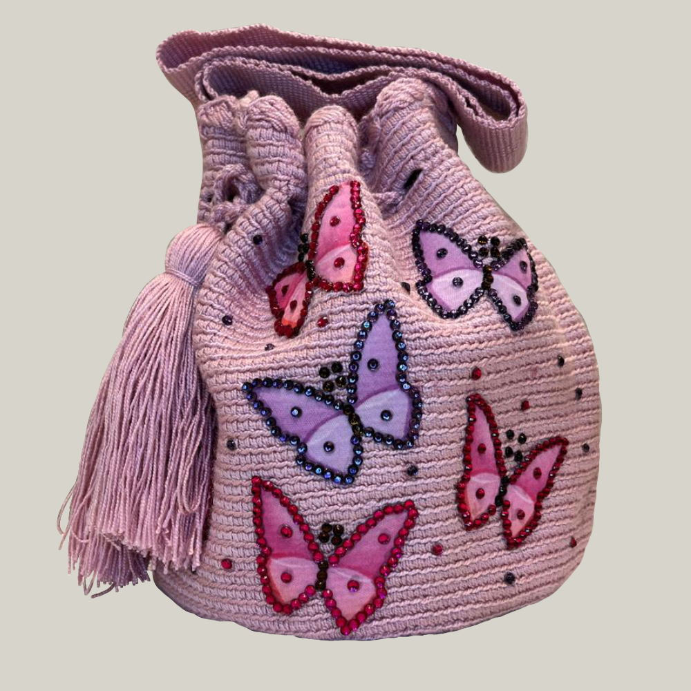 Petites Mochilas Wayuu Papillon – Image 2