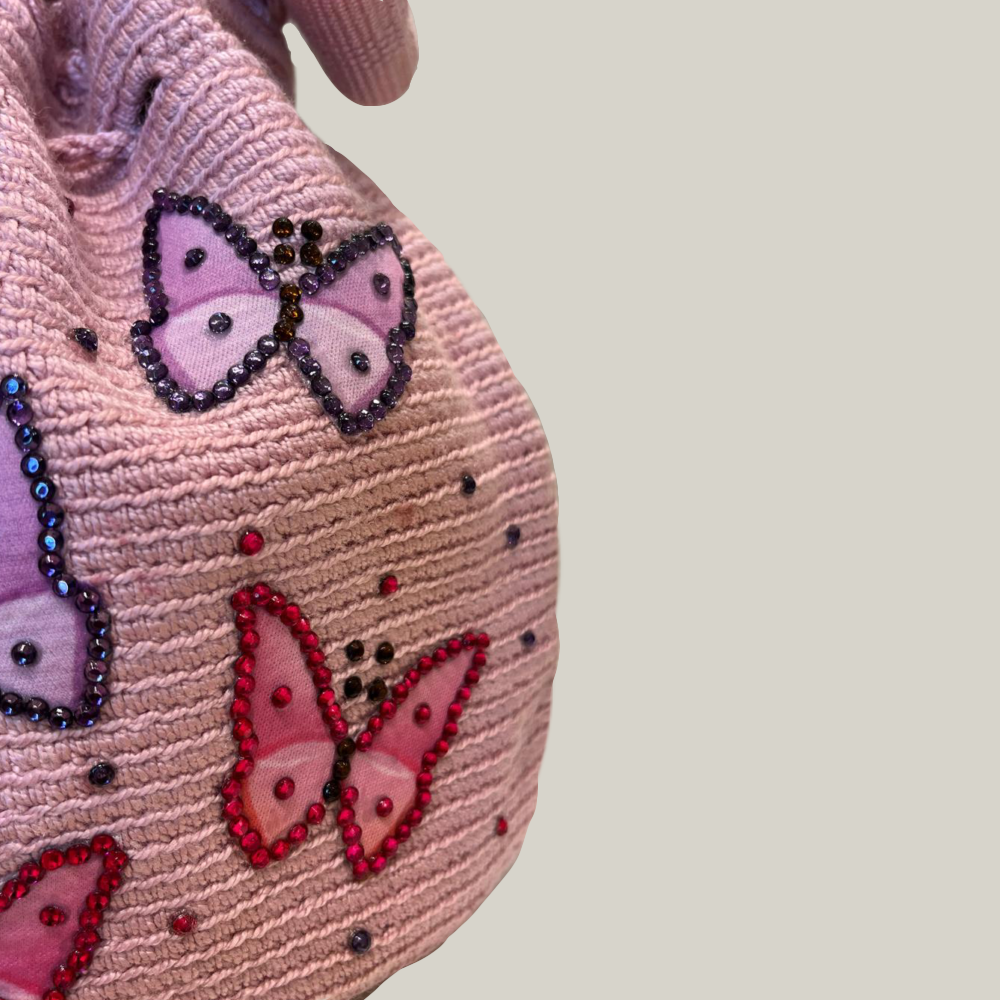 Petites Mochilas Wayuu Papillon – Image 3