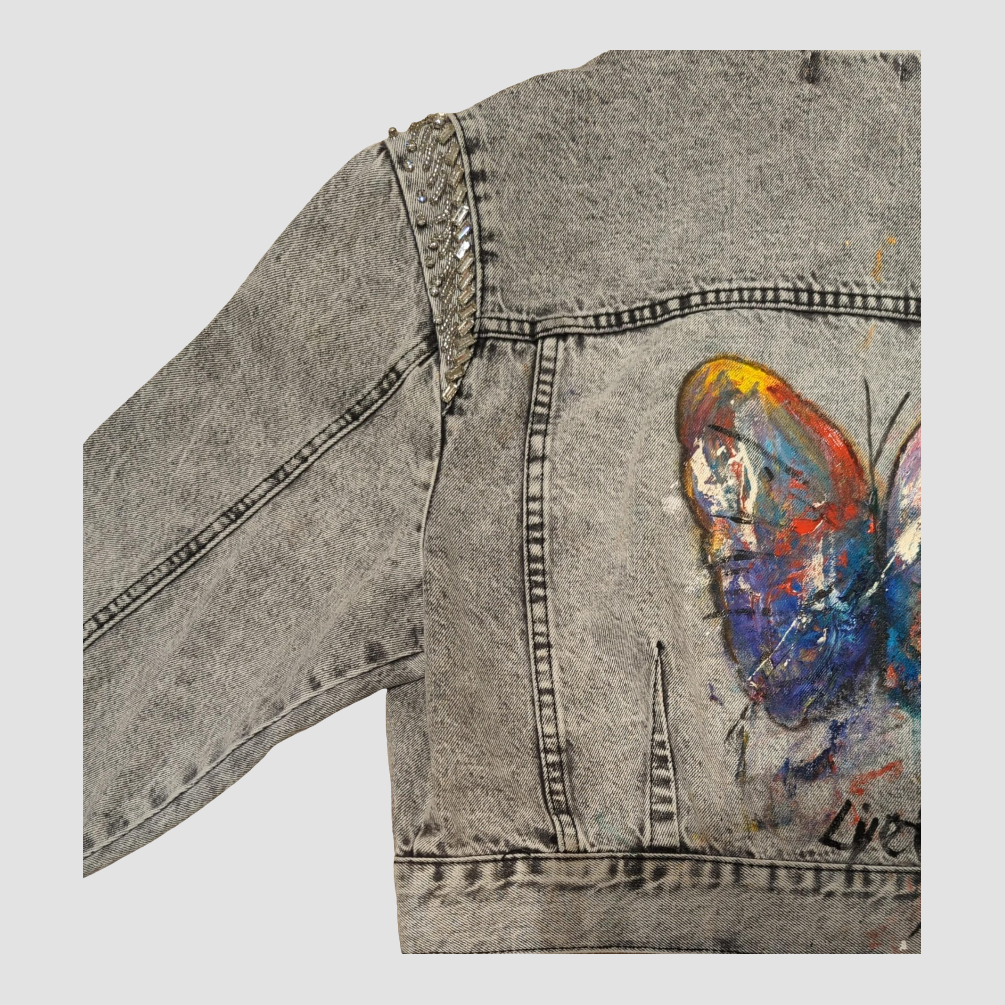 Veste en Jean Coupe Large Pour Femme – Image 2