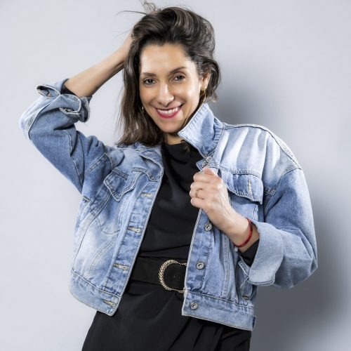 Collection LUNA Veste en Jean Coupe Large Pour Femme